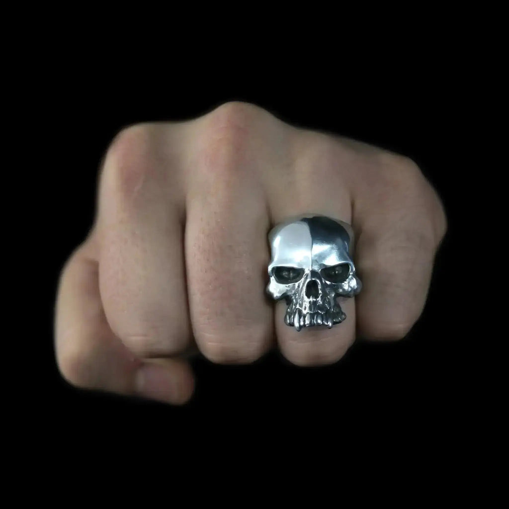 Evil Skull Ring Curiouser Collective