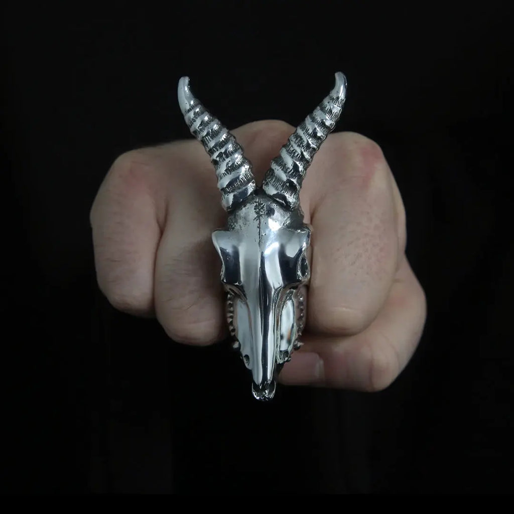 Kudu Voodoo Ring - Large Curiouser Collective