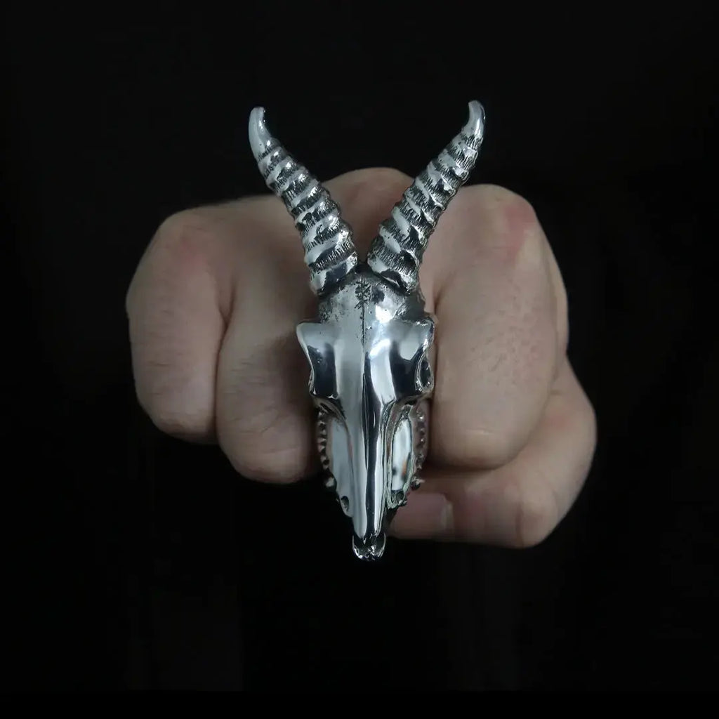 Kudu Voodoo Ring - Large. Curiouser Collective