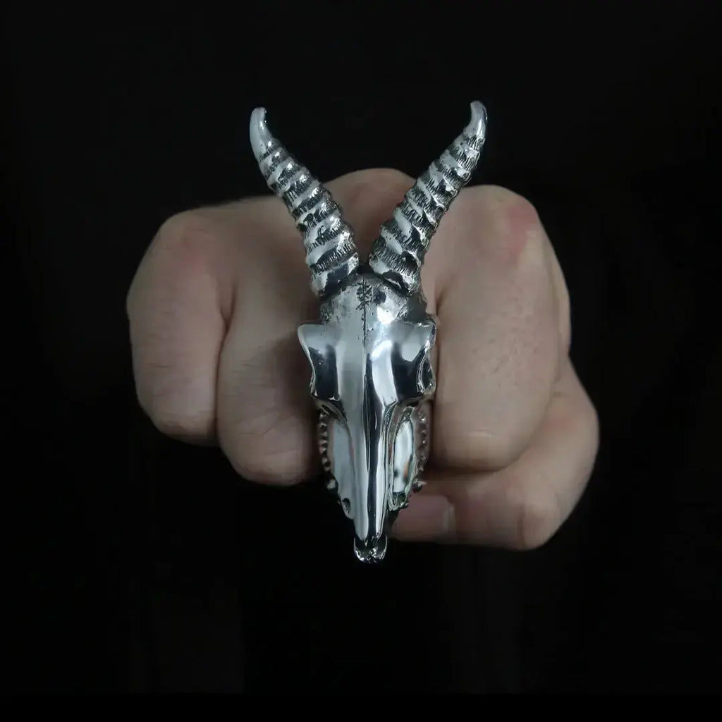 Kudu Voodoo Ring - Large.. Curiouser Collective