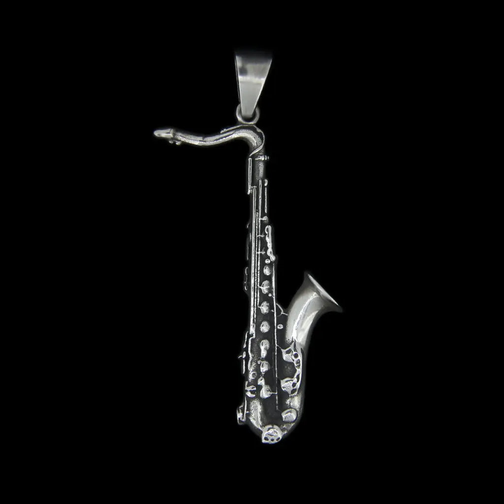 Saxophone Pendant Curiouser Collective