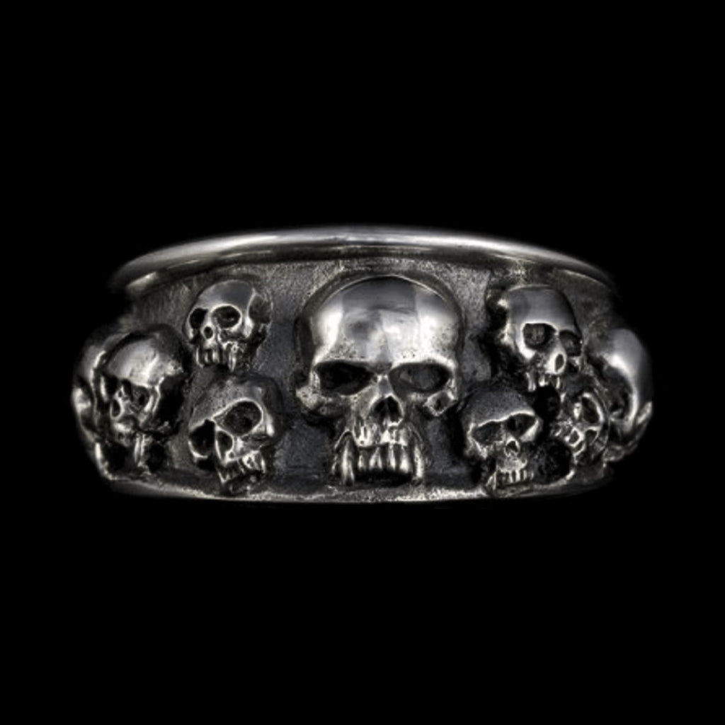 13 Apostles Skull Ring. Curiouser Collective