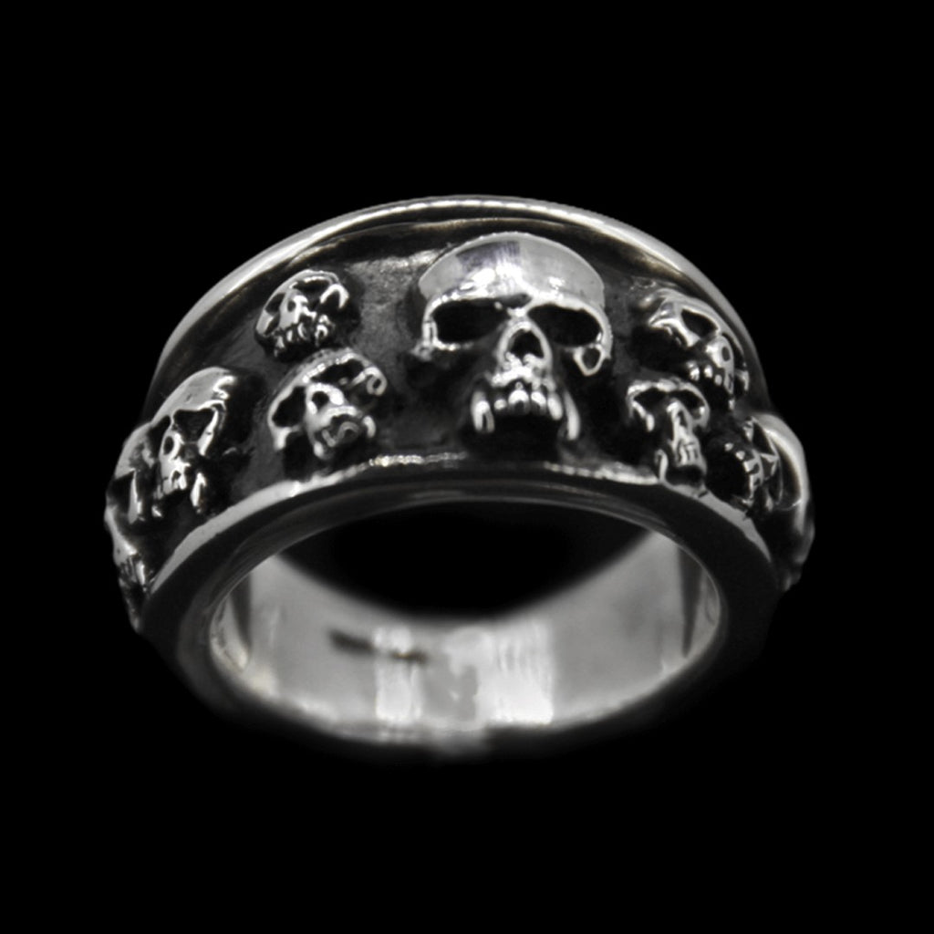 13 Apostles Skull Ring.. Curiouser Collective