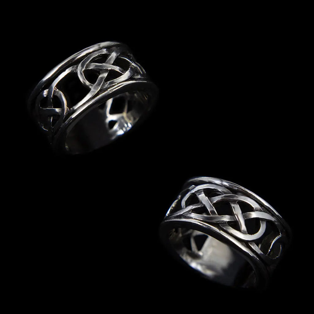 Celtic Knot Ring Curiouser Collective