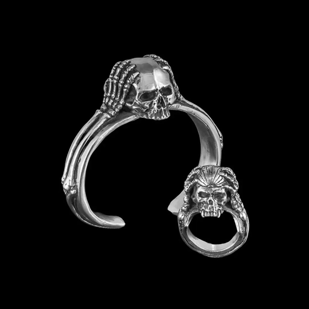 Migraine Skull Ring Curiouser Collective
