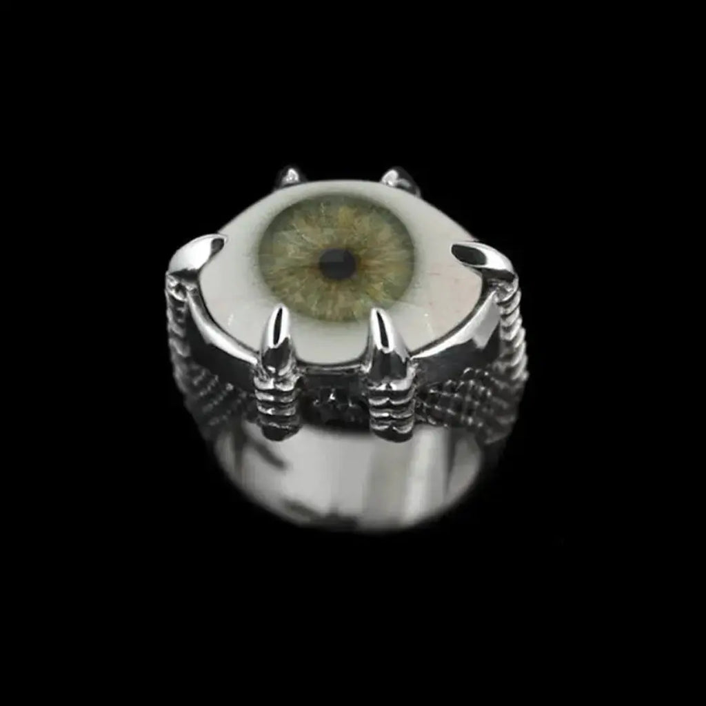 Monster Eye Ring Blue #17 Curiouser Collective