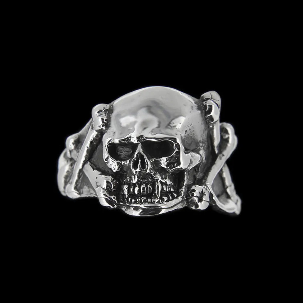 Skull & Cross Bone Ring. Curiouser Collective