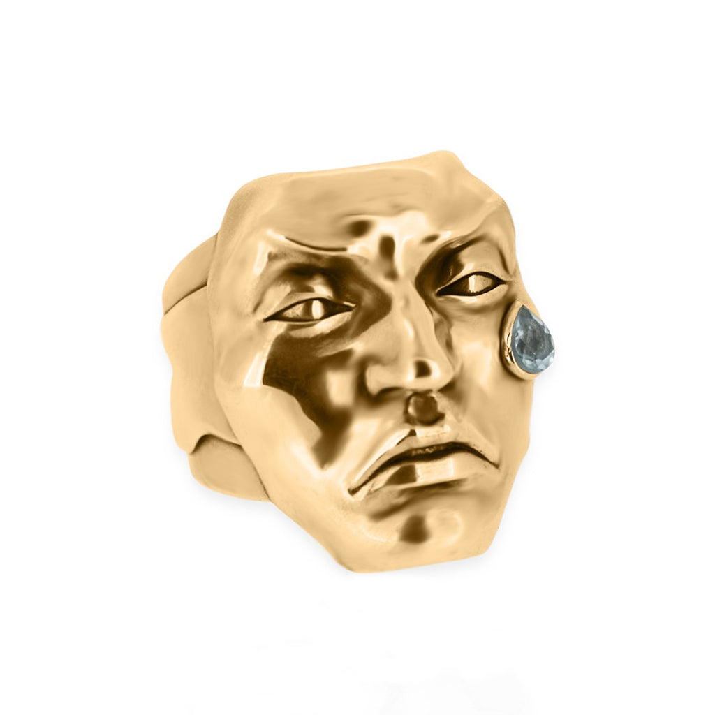 Tragedy Ring Gold. Curiouser Collective
